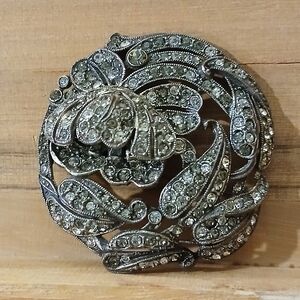Vintage RJ Graziano Art Deco Brooch